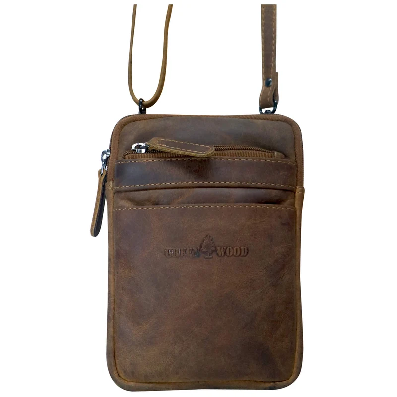 Jad Smartphone Tasche Zum Umhängen Leder Handytasche Für Gürtel