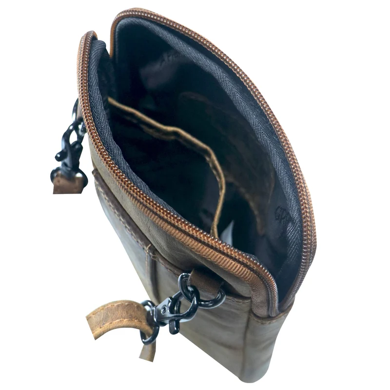 Jad Smartphone Tasche Zum Umhängen Leder Handytasche Für Gürtel