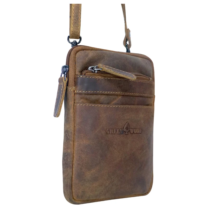 Jad Smartphone Tasche Zum Umhängen Leder Handytasche Für Gürtel