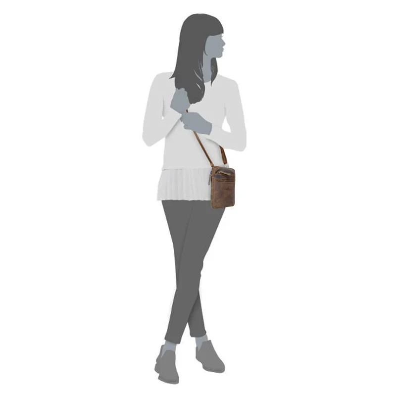Jad Smartphone Tasche Zum Umhängen Leder Handytasche Für Gürtel