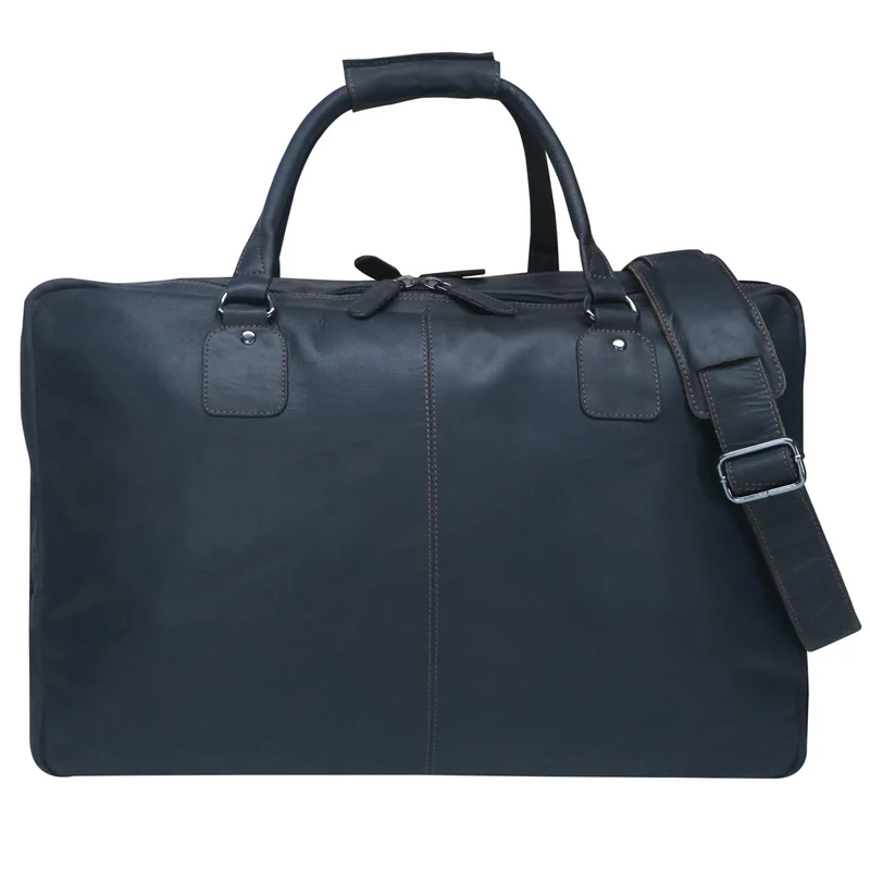 Max Herren Reisetasche Leder XXL Weekender Tasche Damen Groß