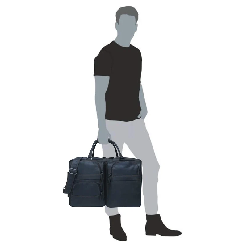 Max Herren Reisetasche Leder XXL Weekender Tasche Damen Groß