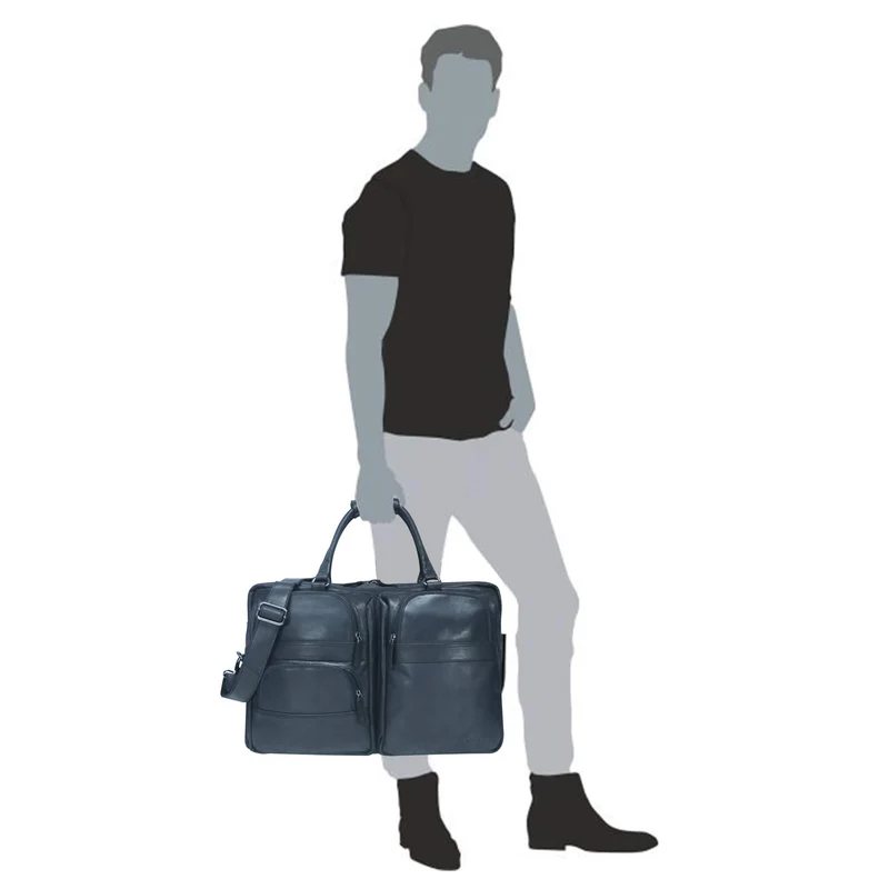 Max Herren Reisetasche Leder XXL Weekender Tasche Damen Groß