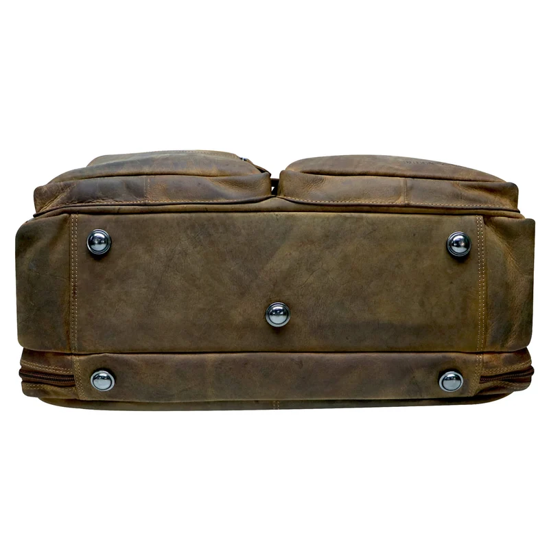 Max Herren Reisetasche Leder XXL Weekender Tasche Damen Groß