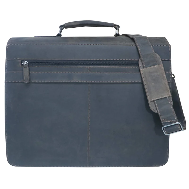 Otto Ledertasche Lehrer Herren Große Aktentasche Damen Vintage