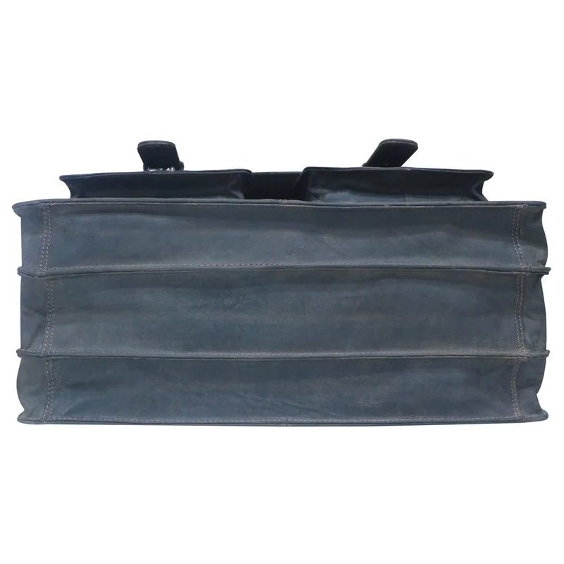 Otto Ledertasche Lehrer Herren Große Aktentasche Damen Vintage