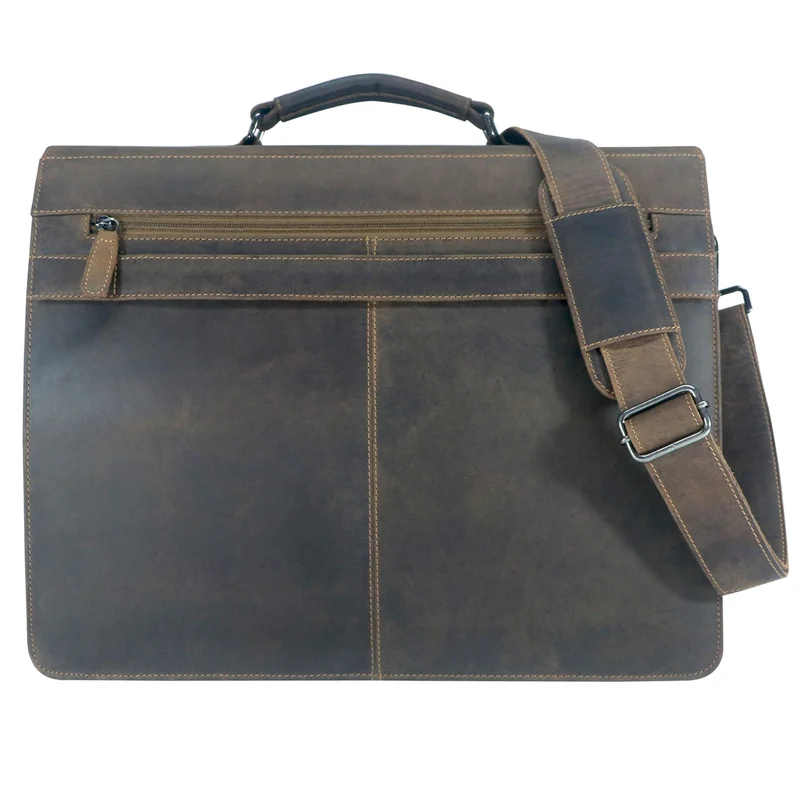 Otto Ledertasche Lehrer Herren Große Aktentasche Damen Vintage