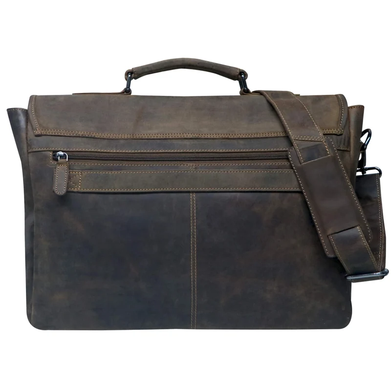 Charles Laptoptasche aus Leder Herren Aktentasche Damen Groß