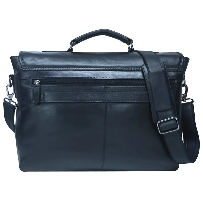 Charles Laptoptasche aus Leder Herren Aktentasche Damen Groß