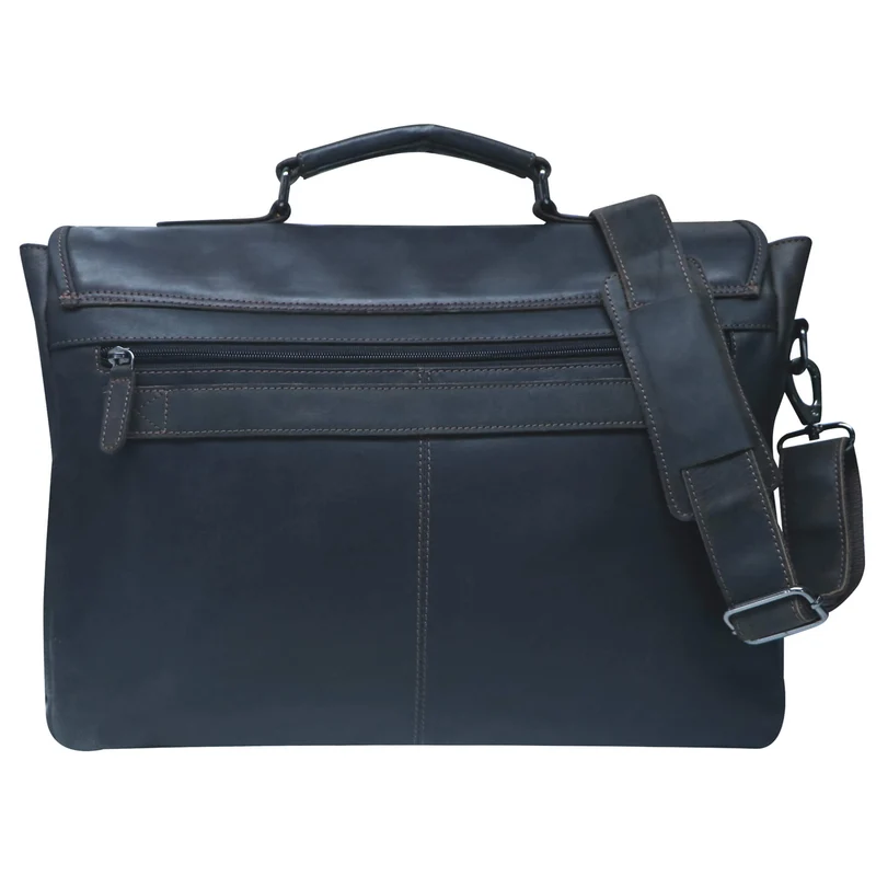 Charles Laptoptasche aus Leder Herren Aktentasche Damen Groß