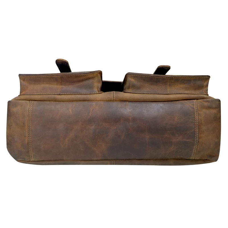 Charles Laptoptasche aus Leder Herren Aktentasche Damen Groß