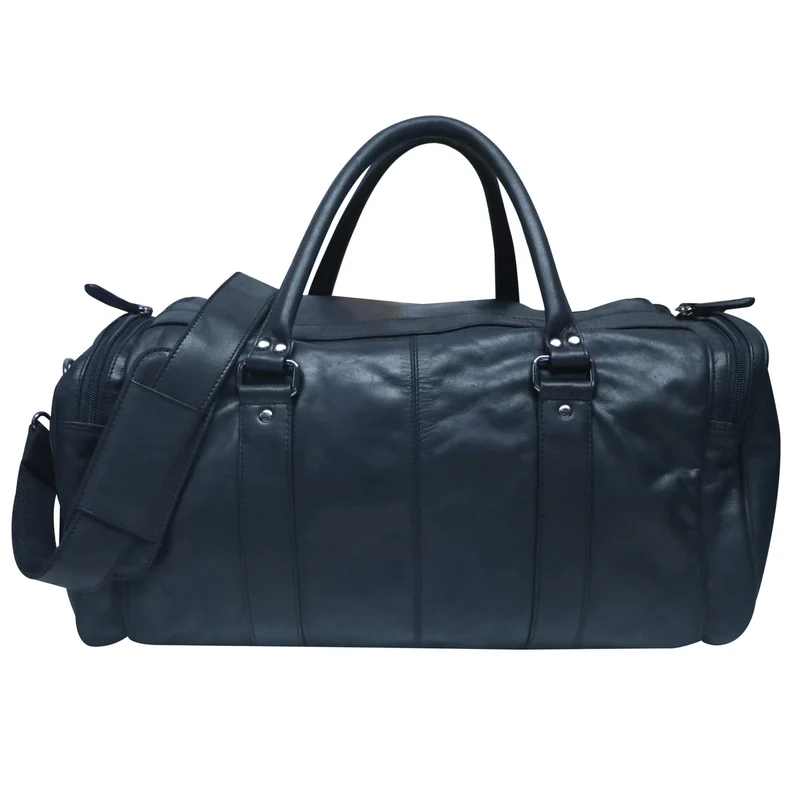 Finn Sporttasche Herren Leder Kleine Reisetasche Damen Gym Tasche