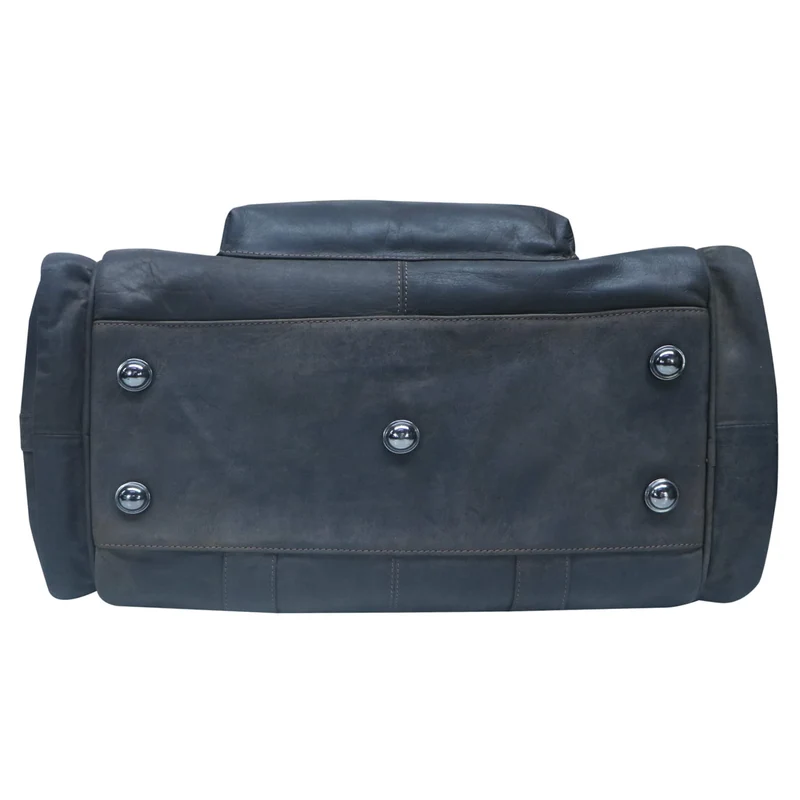 Finn Sporttasche Herren Leder Kleine Reisetasche Damen Gym Tasche