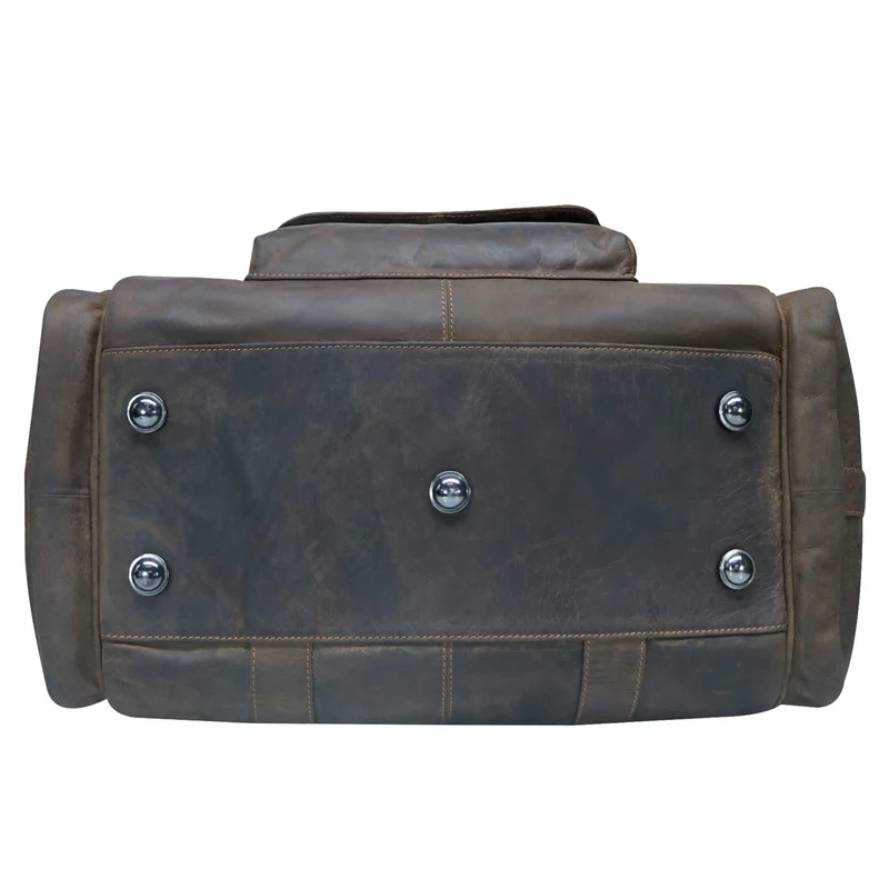 Finn Sporttasche Herren Leder Kleine Reisetasche Damen Gym Tasche