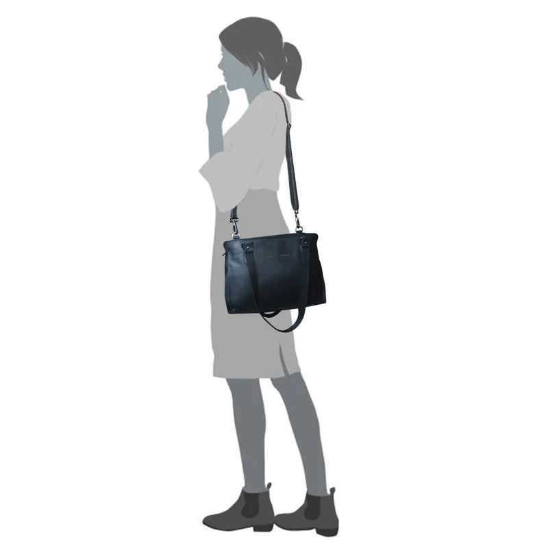 Madi Kleine Handtasche Damen Leder Henkeltasche Shopper Tasche