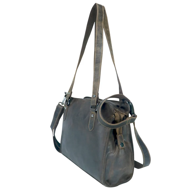 Madi Kleine Handtasche Damen Leder Henkeltasche Shopper Tasche