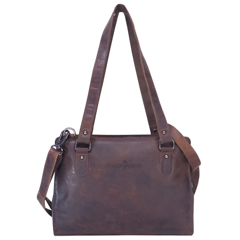 Madi Kleine Handtasche Damen Leder Henkeltasche Shopper Tasche