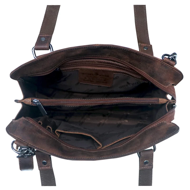 Madi Kleine Handtasche Damen Leder Henkeltasche Shopper Tasche