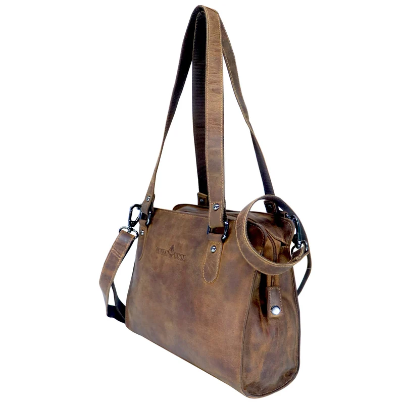 Madi Kleine Handtasche Damen Leder Henkeltasche Shopper Tasche