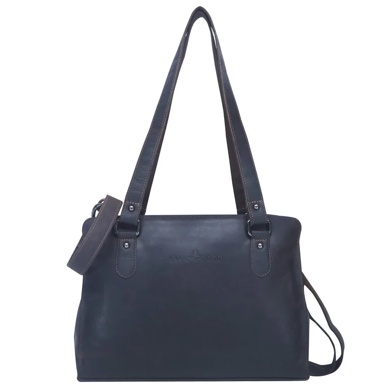 Madi Kleine Handtasche Damen Leder Henkeltasche Shopper Tasche