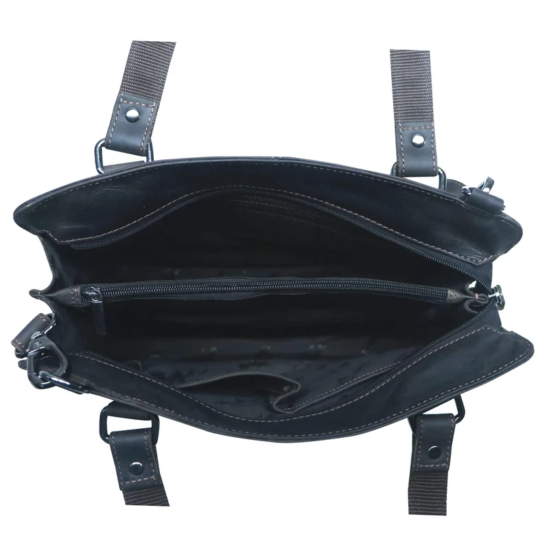Madi Kleine Handtasche Damen Leder Henkeltasche Shopper Tasche