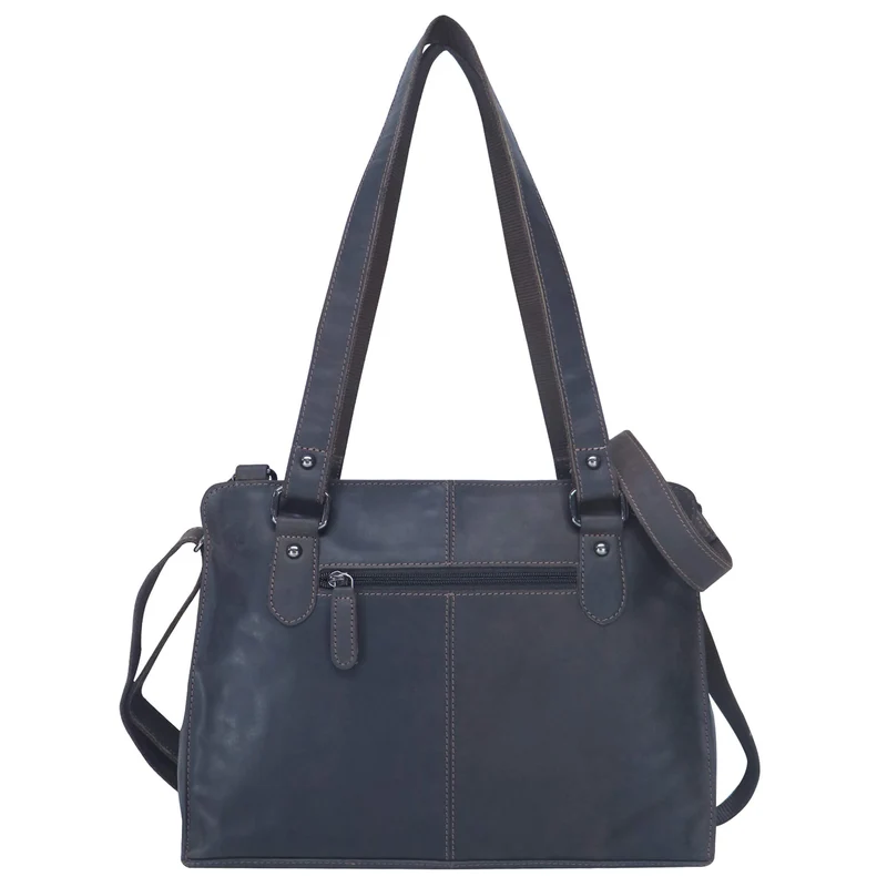 Madi Kleine Handtasche Damen Leder Henkeltasche Shopper Tasche