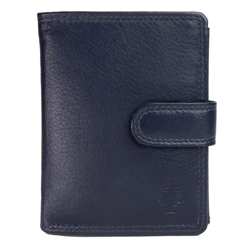 Ken Damen Geldbörse Leder Brieftasche Herren mit Münzfach RFID