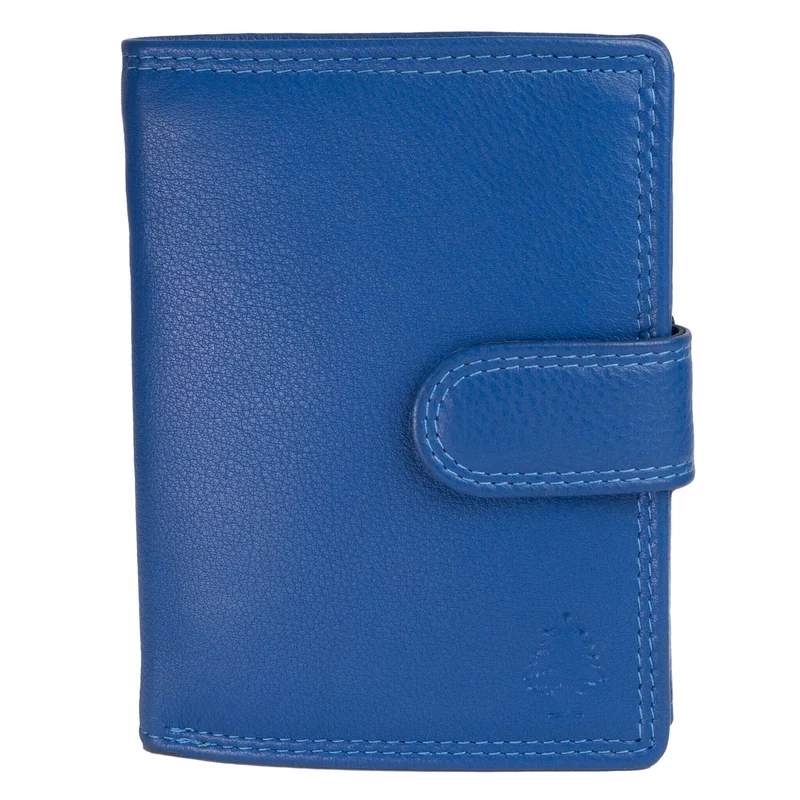 Ken Damen Geldbörse Leder Brieftasche Herren mit Münzfach RFID