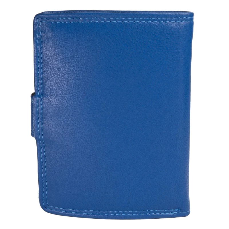 Ken Damen Geldbörse Leder Brieftasche Herren mit Münzfach RFID