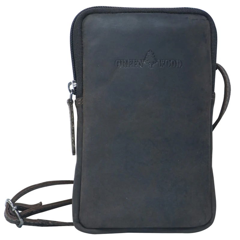 Oli Handytasche Crossbody Smartphone Tasche zum Umhängen Leder