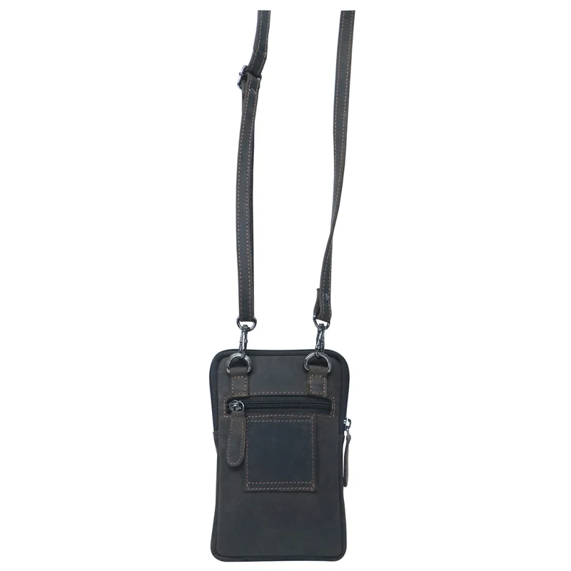 Oli Handytasche Crossbody Smartphone Tasche zum Umhängen Leder
