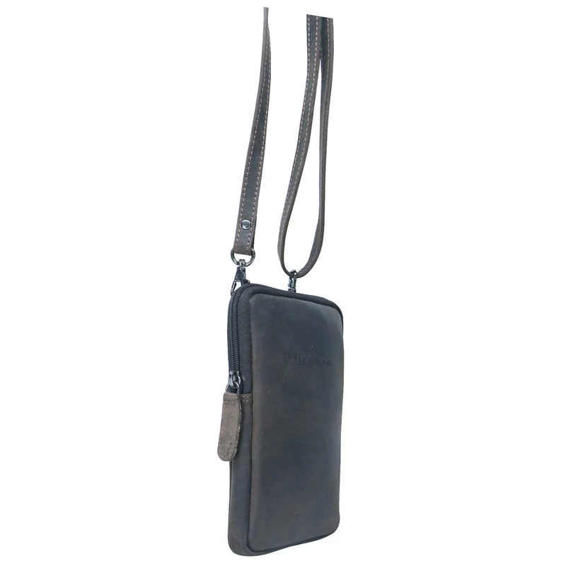 Oli Handytasche Crossbody Smartphone Tasche zum Umhängen Leder