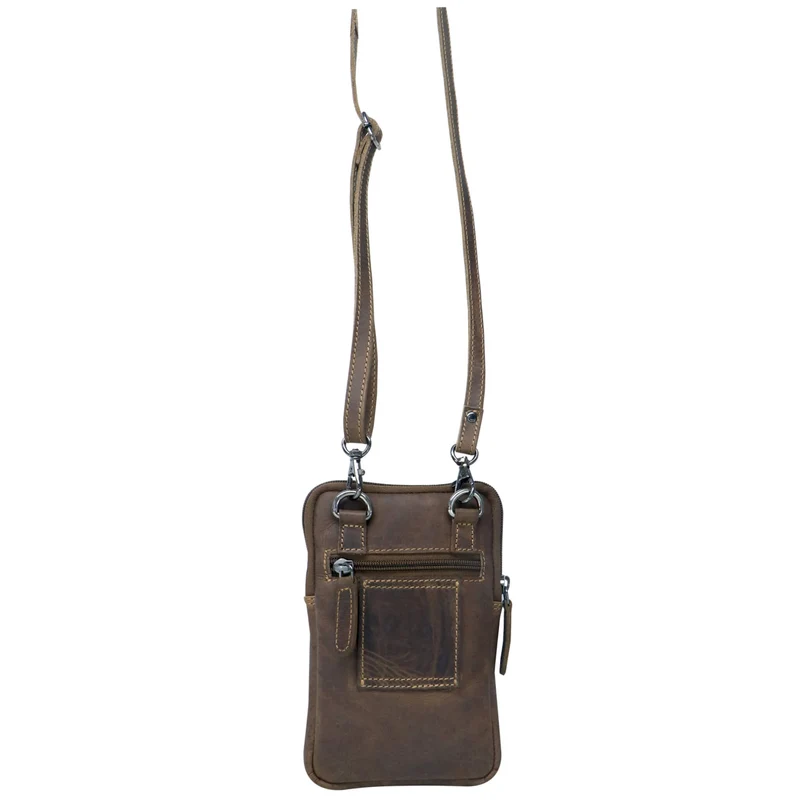 Oli Handytasche Crossbody Smartphone Tasche zum Umhängen Leder