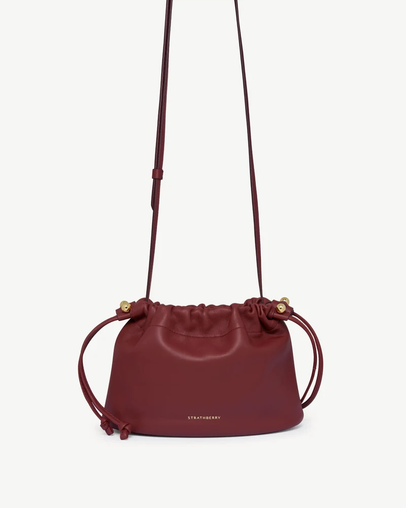 Charlotte Drawstring - Oxblood
