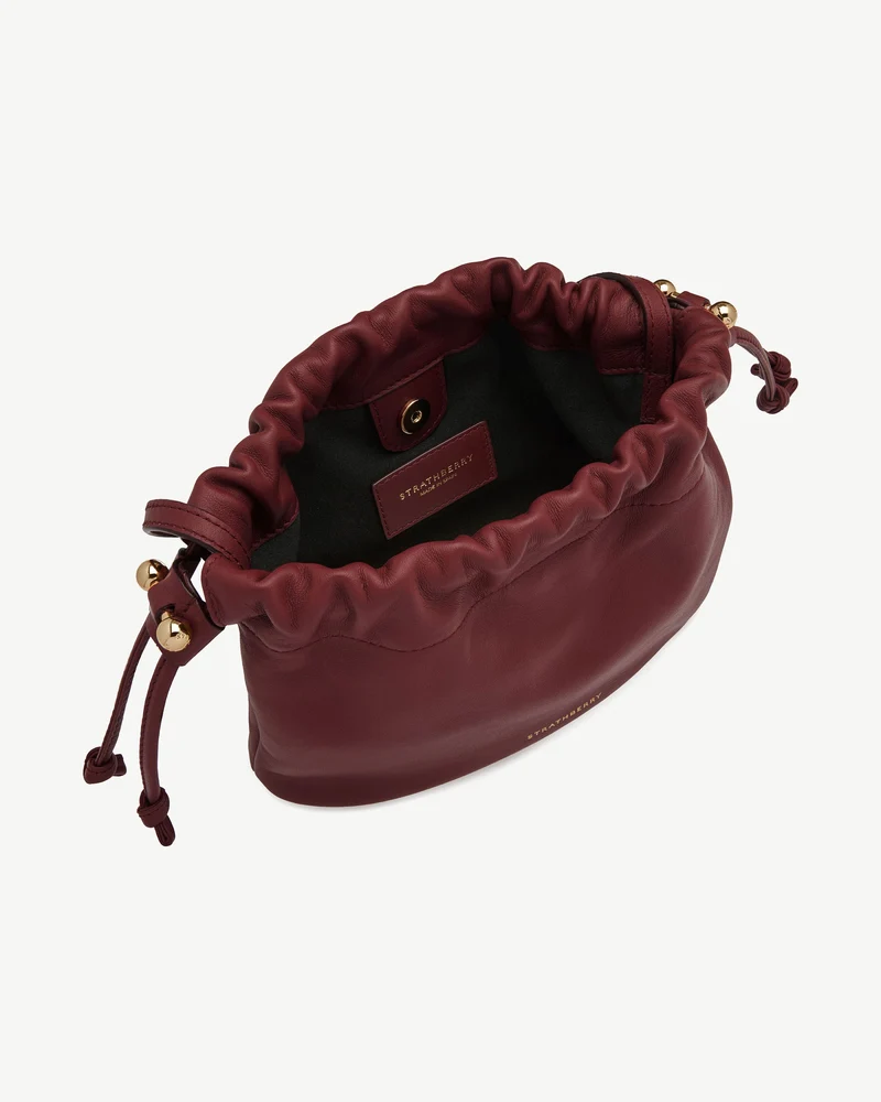 Charlotte Drawstring - Oxblood