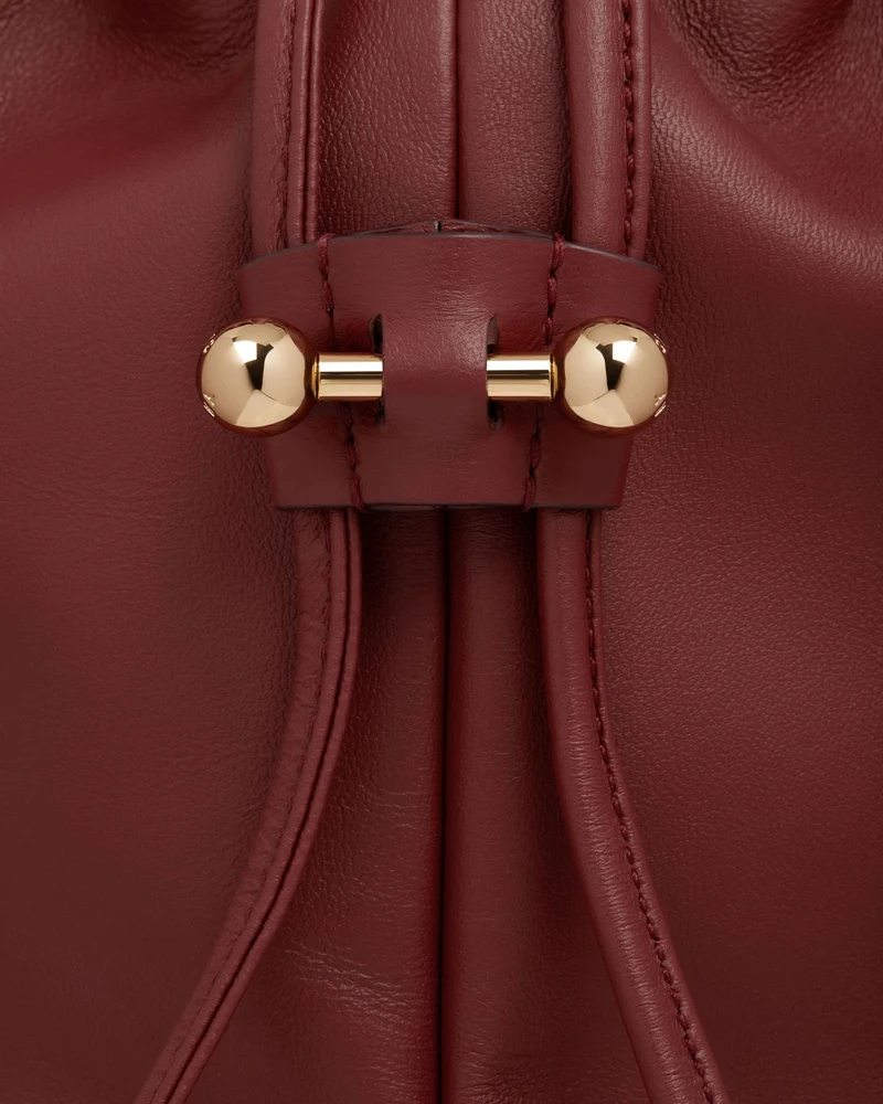 Charlotte Midi Drawstring - Oxblood