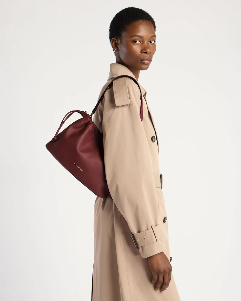 Charlotte Midi Drawstring - Oxblood
