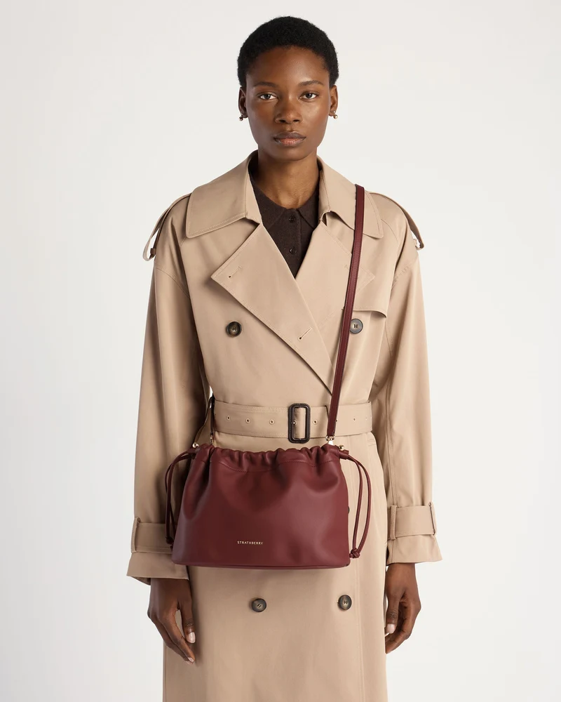 Charlotte Midi Drawstring - Oxblood