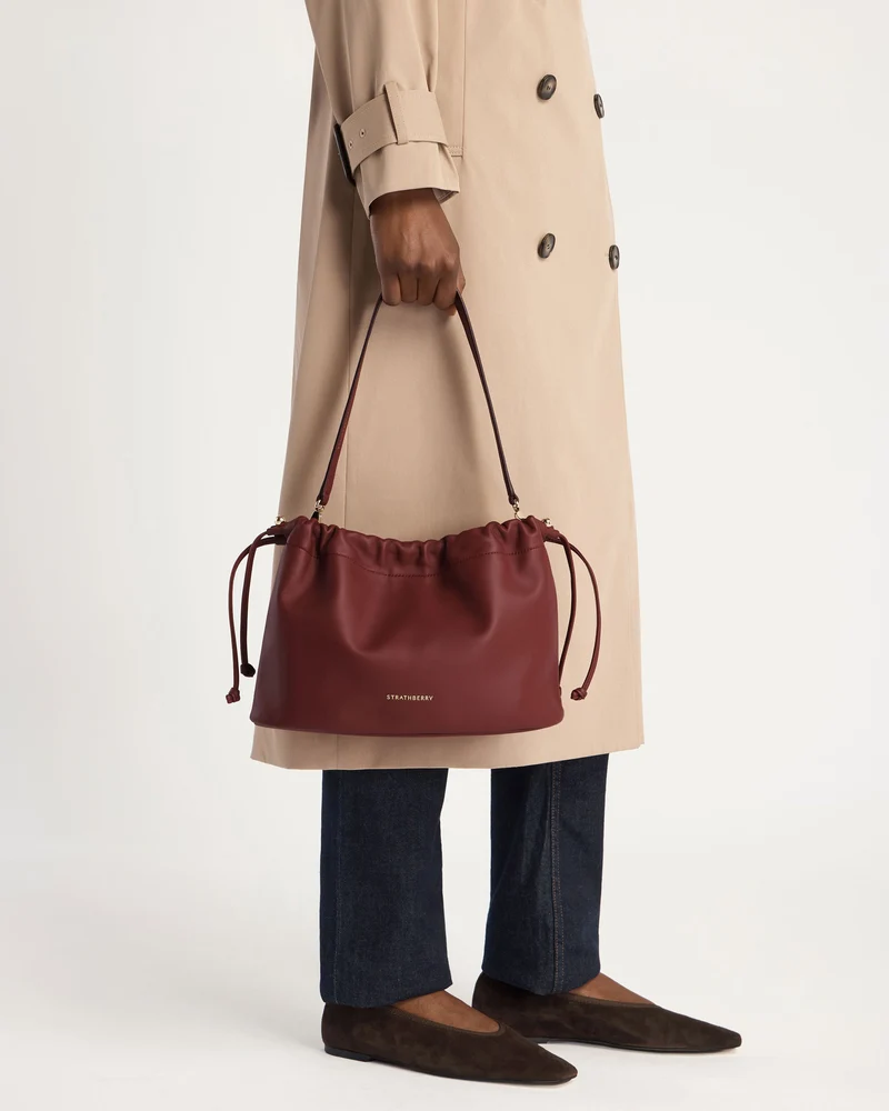 Charlotte Midi Drawstring - Oxblood