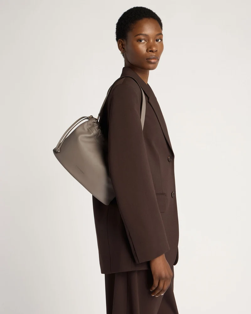 Charlotte Midi Drawstring - Taupe