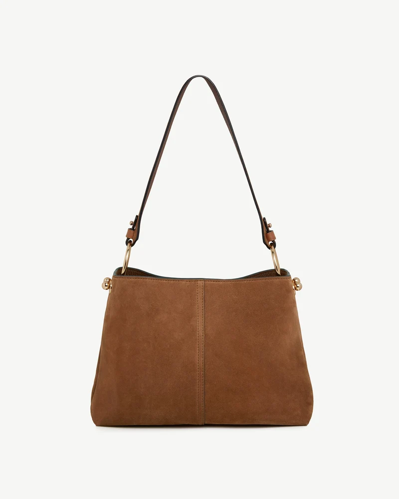 Lana Hobo - Tan Suede