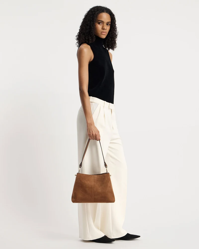 Lana Hobo - Tan Suede