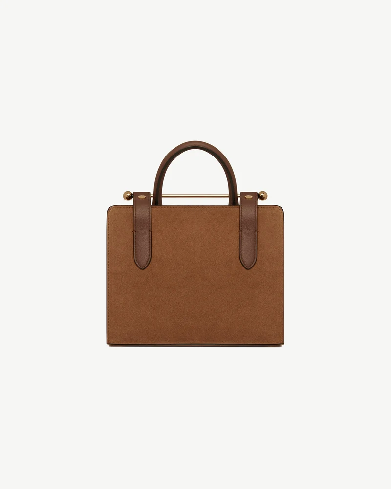 Mini Tote - Tan Suede