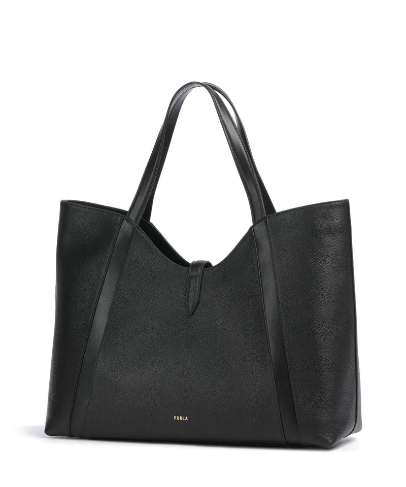 Furla Goccia XL Shopper nero