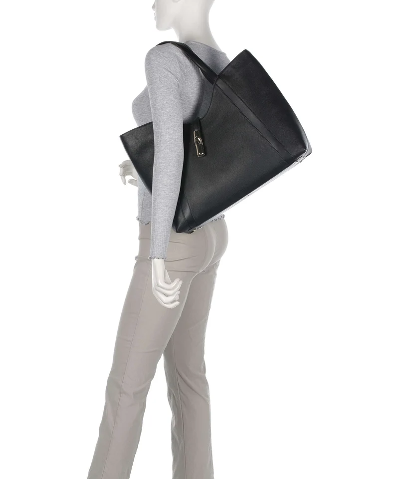 Furla Goccia XL Shopper nero