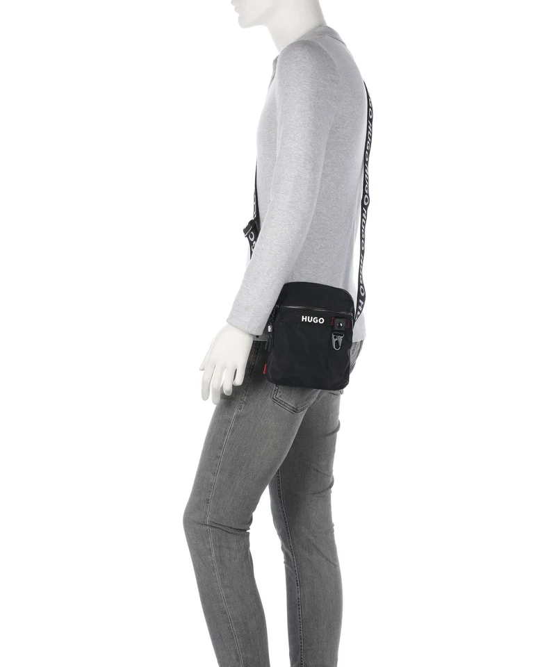 Hugo Dusky Umhängetasche black