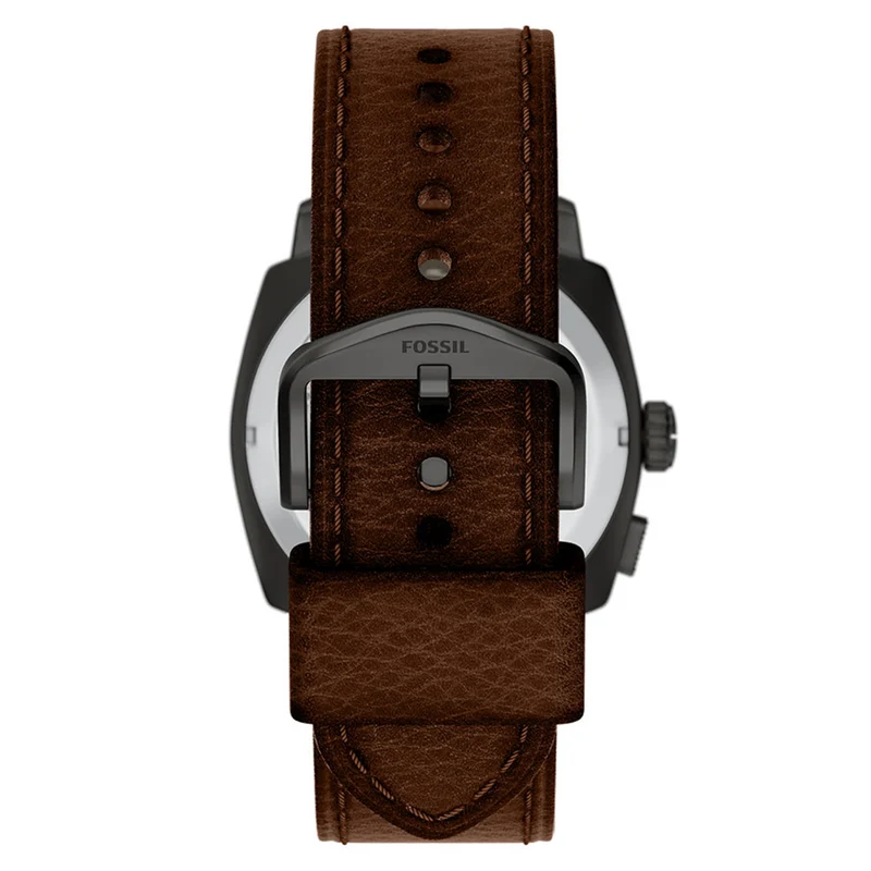 Fossil Machine Round Black Dial Watch FS6165