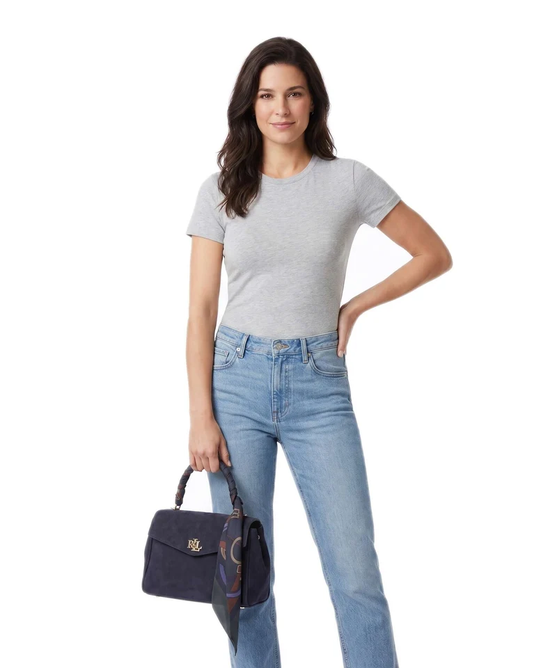 Lauren Ralph Lauren Farrah Small Handtasche lauren navy/urban bltng/navy multi