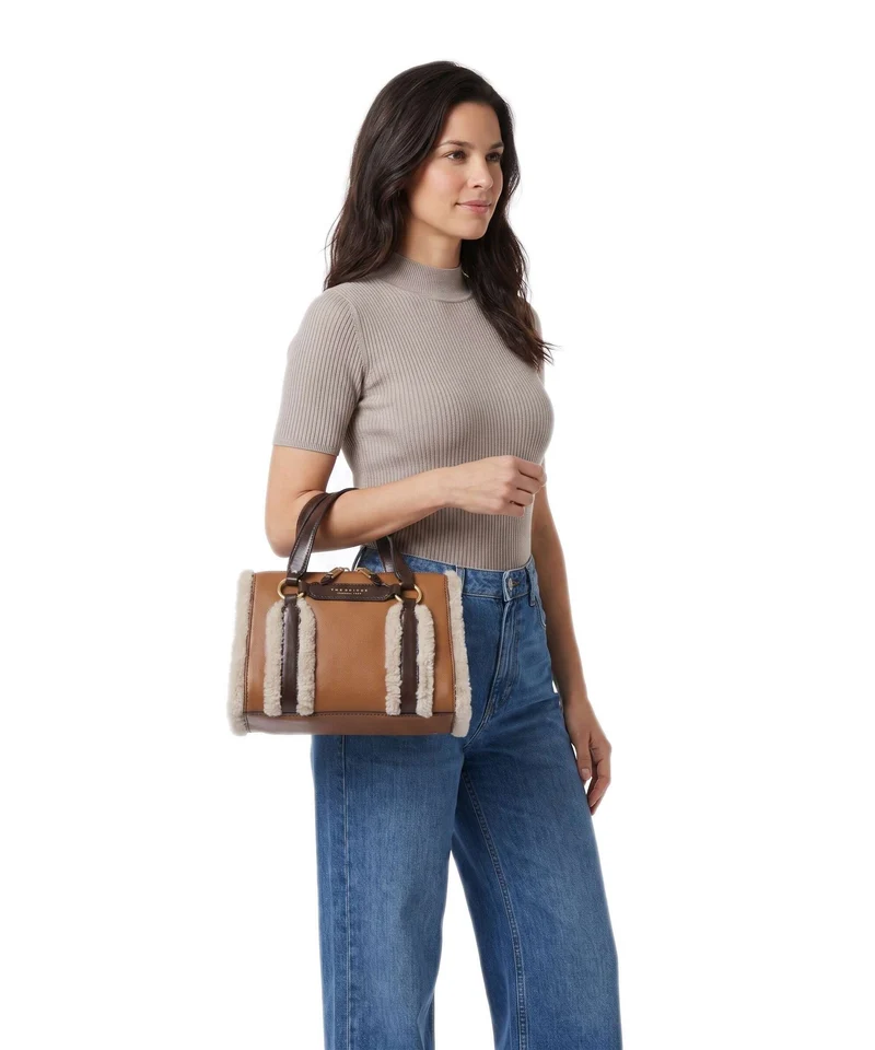 The Bridge Laura Wow Handtasche cognac
