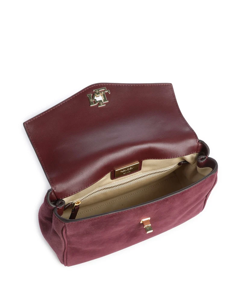 Lauren Ralph Lauren Farrah Small Handtasche dark garnet/urban bltng/garnet multi